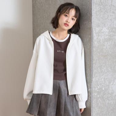 【可套裝】立體拉鍊連帽衛衣