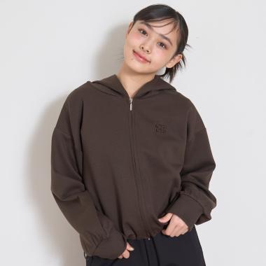 【可套裝】立體拉鍊連帽衛衣