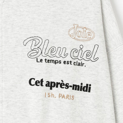 光滑質感LOGO連帽衛衣