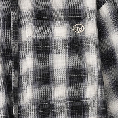 【LTXC】格子襯衫連帽衫