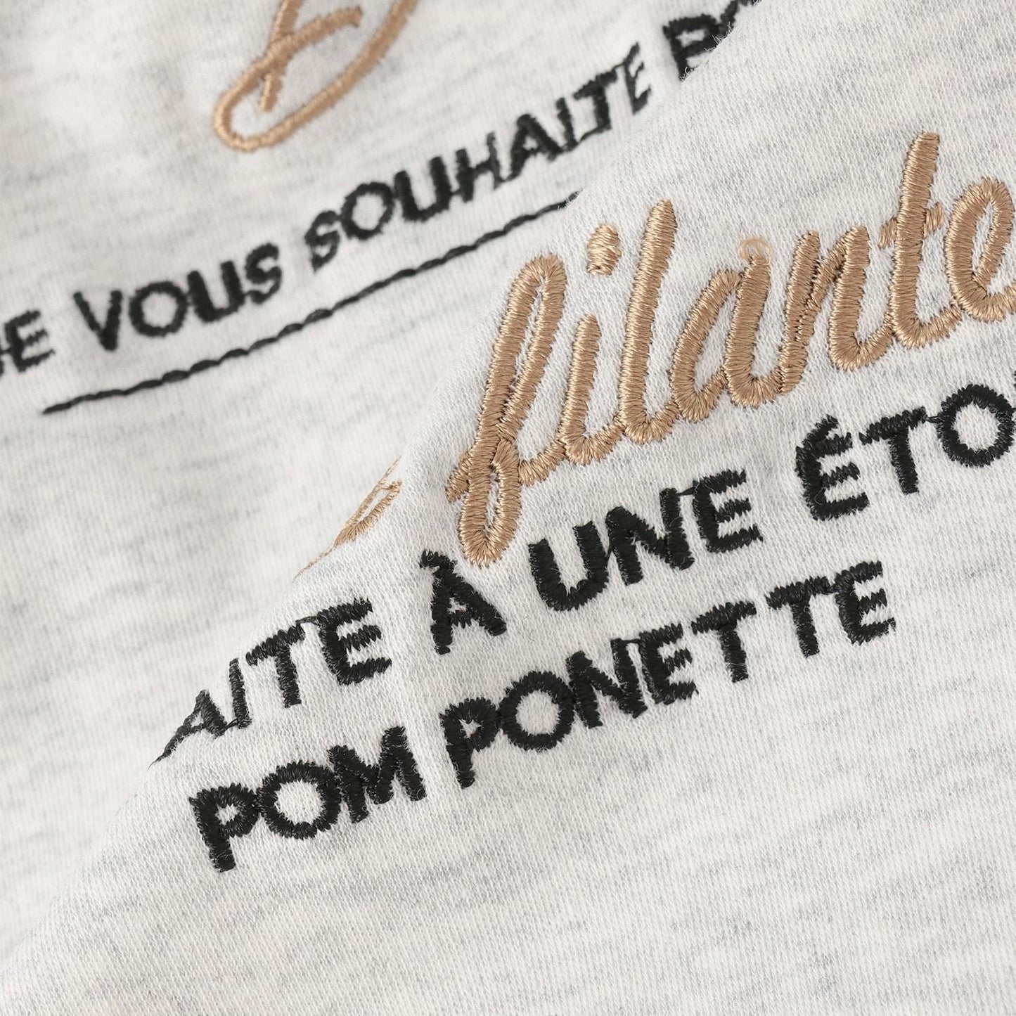 光滑質感LOGO連帽衛衣