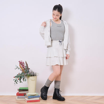 光滑質感LOGO連帽衛衣