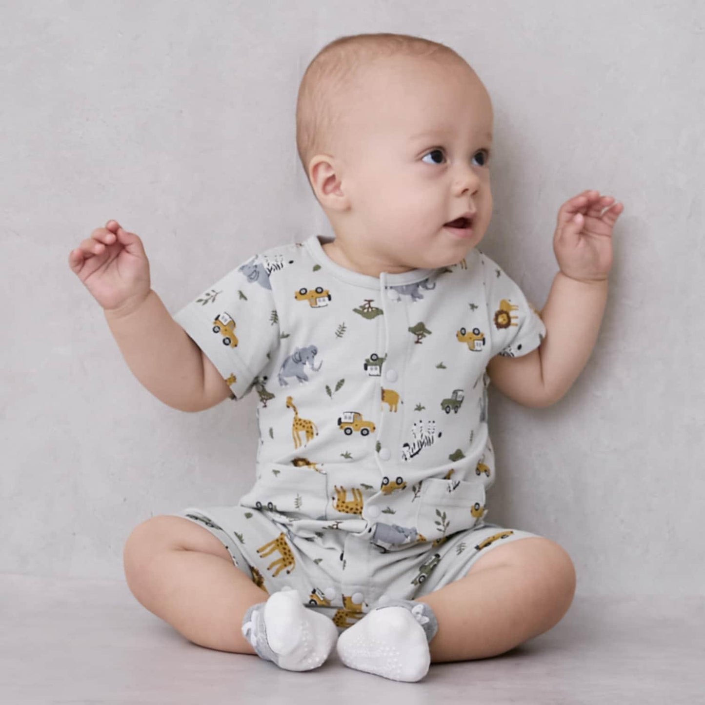 【GOODPRICE】短袖連體衣