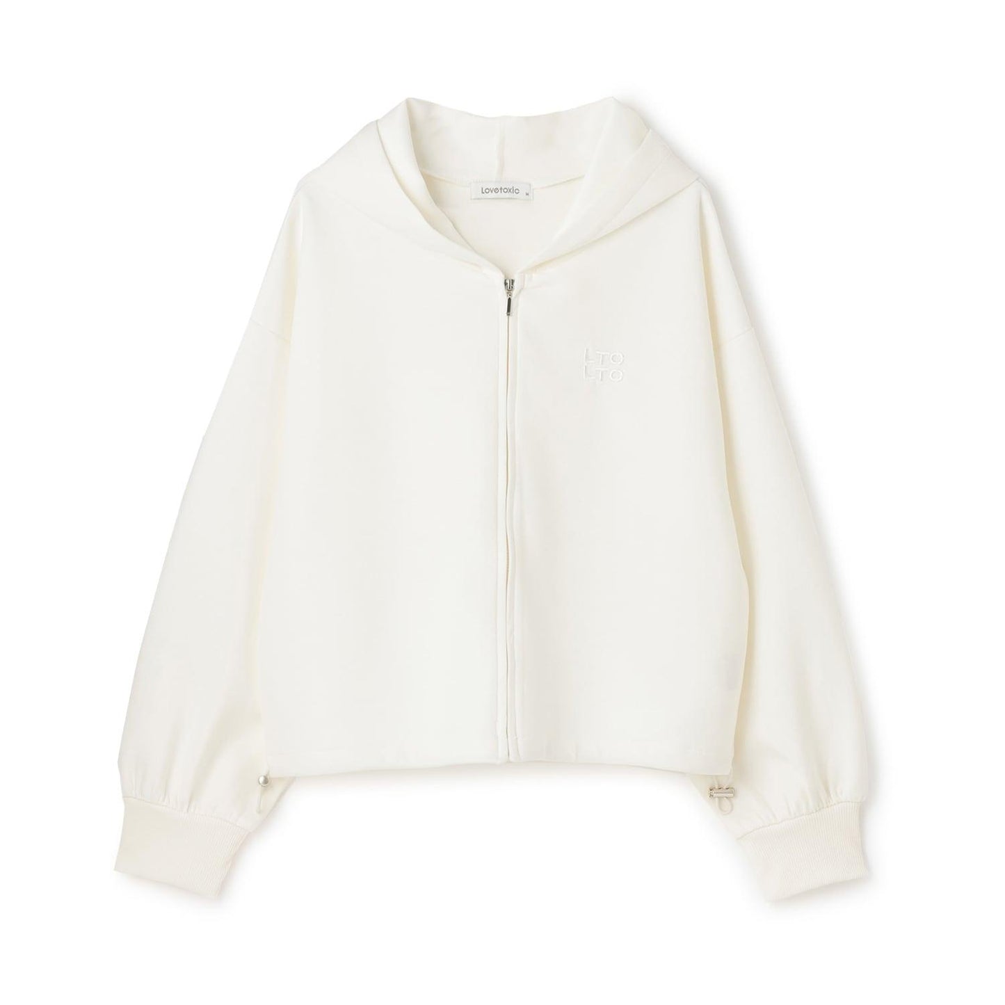 【可套裝】立體拉鍊連帽衛衣