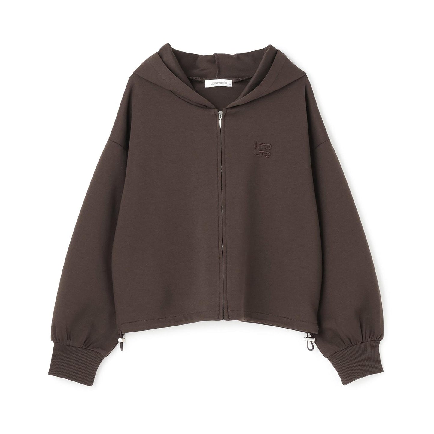 【可套裝】立體拉鍊連帽衛衣