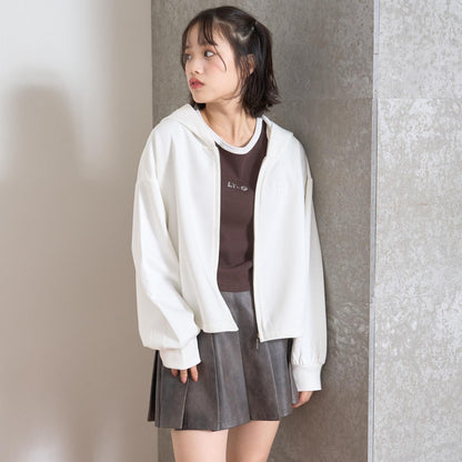 【可套裝】立體拉鍊連帽衛衣