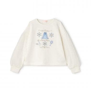 【人氣商品】【直營店無售】冰雪女王圖案衛衣