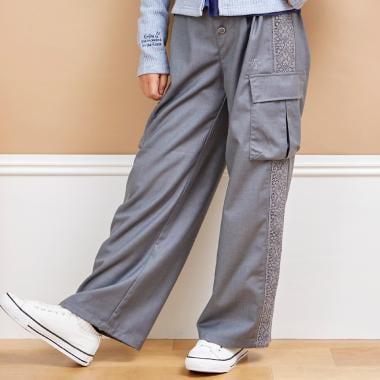 側邊蕾絲連體褲【2WAY】