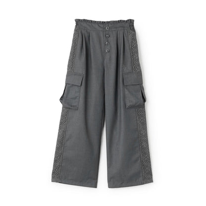 側邊蕾絲連體褲【2WAY】