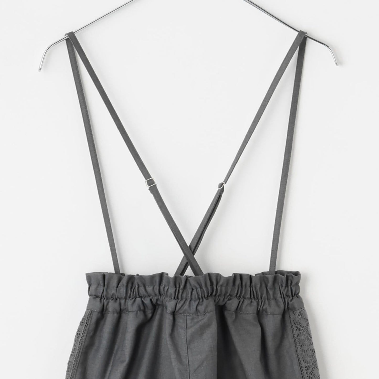 側邊蕾絲連體褲【2WAY】