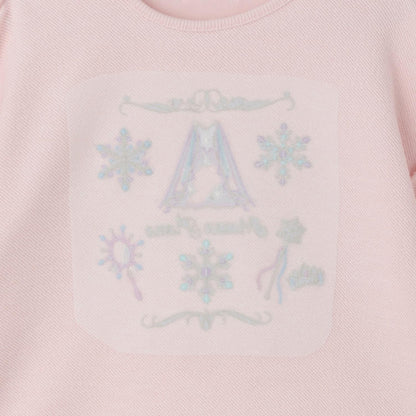 【人氣商品】【直營店無售】冰雪女王圖案衛衣