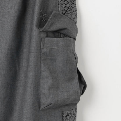 側邊蕾絲連體褲【2WAY】