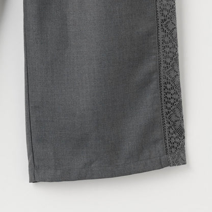 側邊蕾絲連體褲【2WAY】