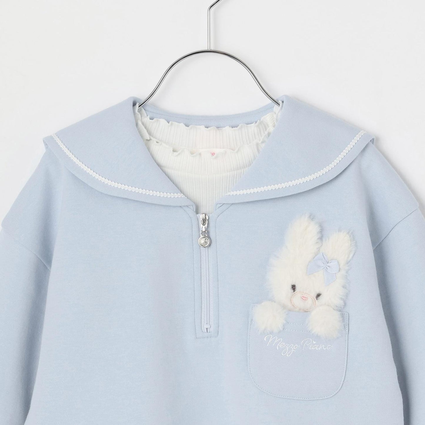 【人氣商品】【直營店無售】短款水手領套頭衫&長袖小高領套裝