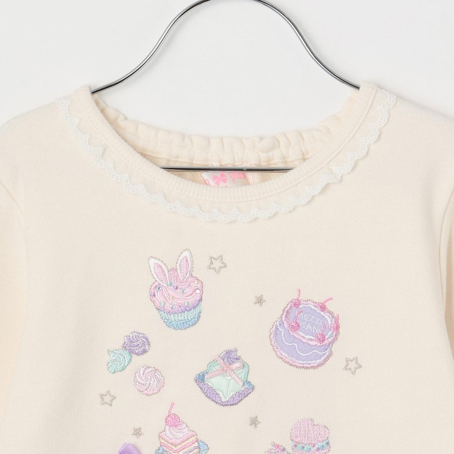 【人氣商品】【直營店無售】法式小點心刺繡衛衣