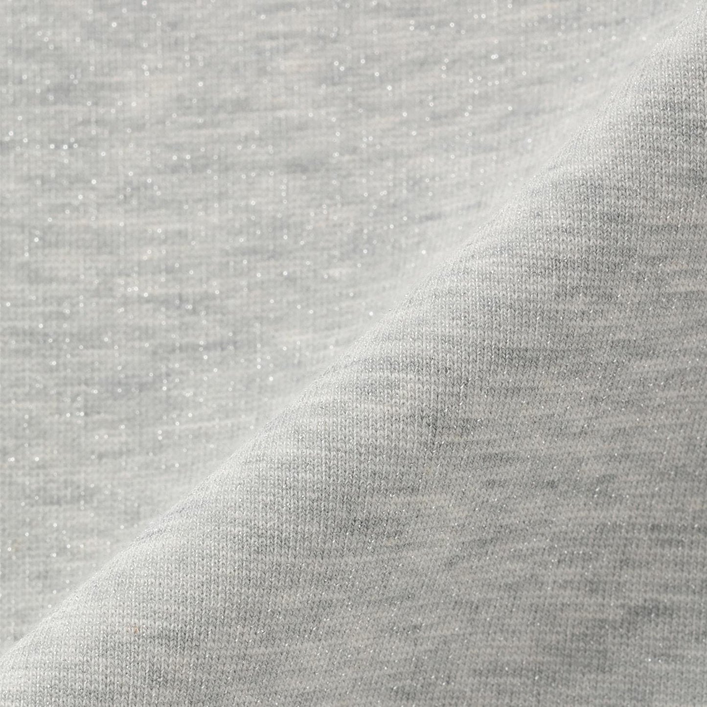 亮片裝飾荷葉邊拉鍊連帽衫