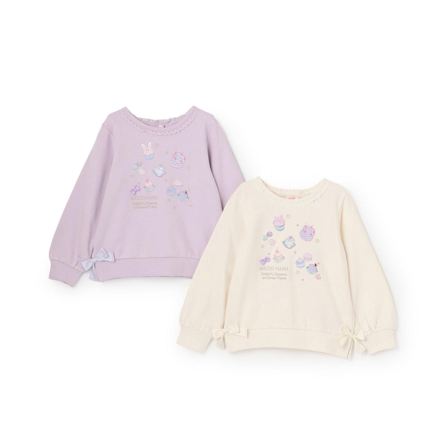 【人氣商品】【直營店無售】法式小點心刺繡衛衣