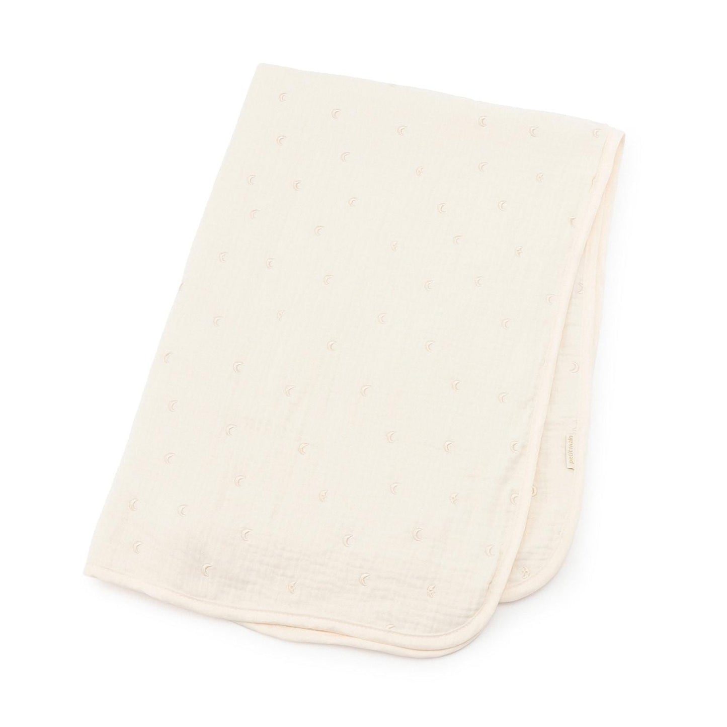 刺繡六層紗布毯