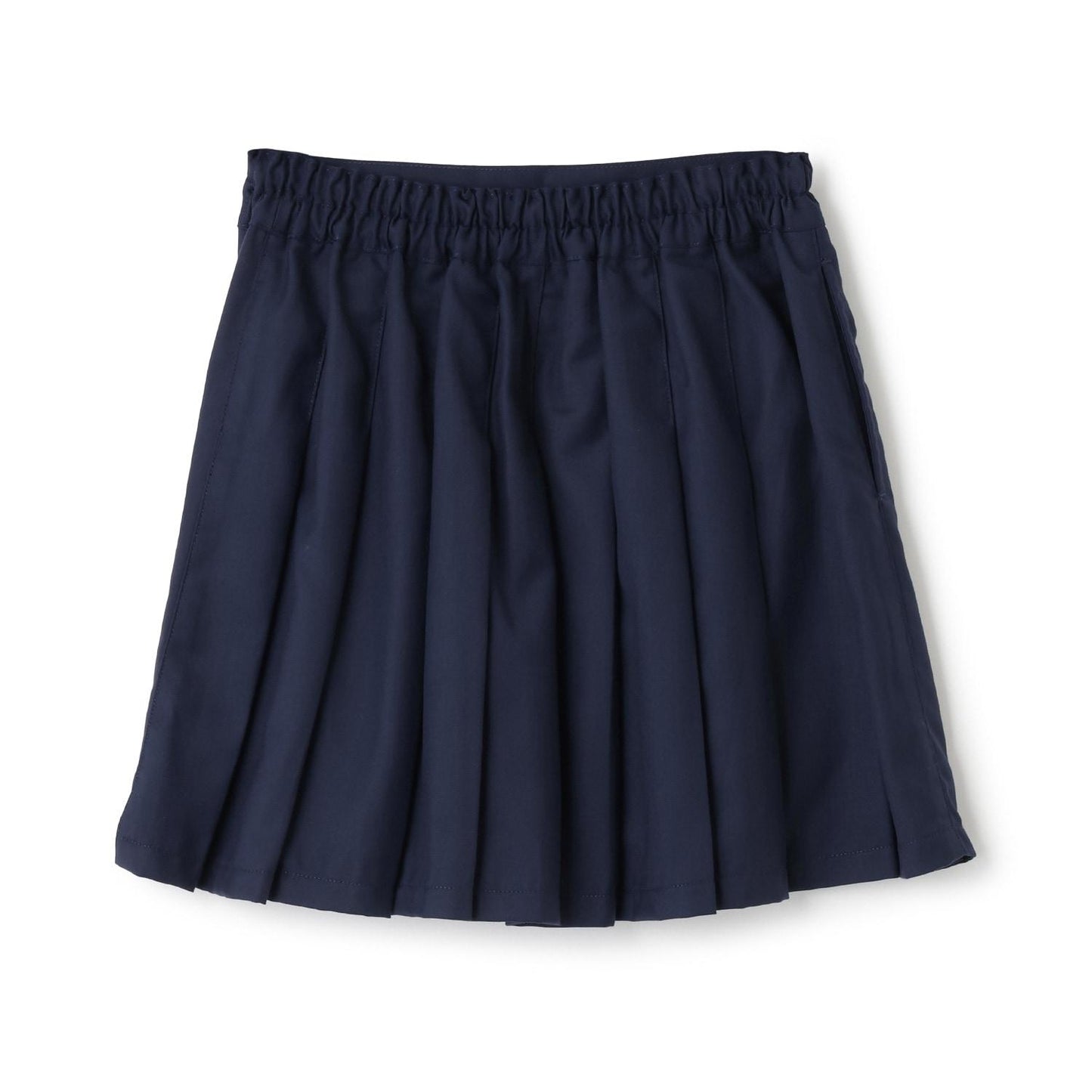 【Trois Lapins】下襬標誌褶皺半身裙