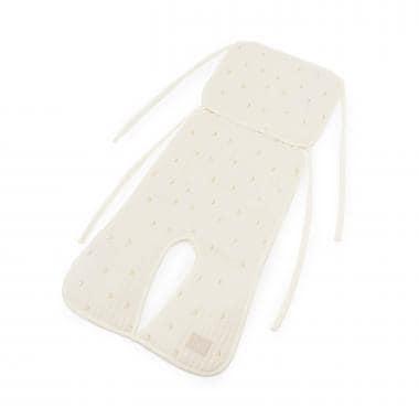 絎縫刺繡嬰兒車座墊