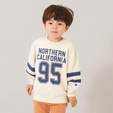 【Champion】數字印花衛衣