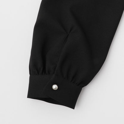 荷葉邊拼接連衣裙♪