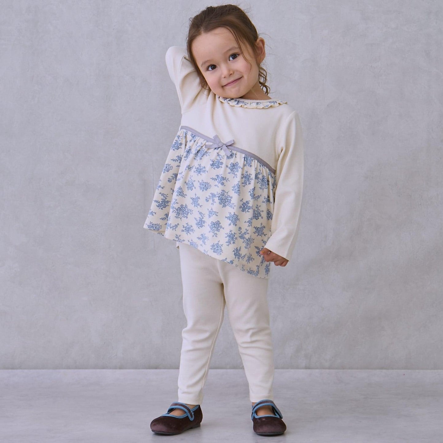 【柔軟蓬鬆】口袋打底褲