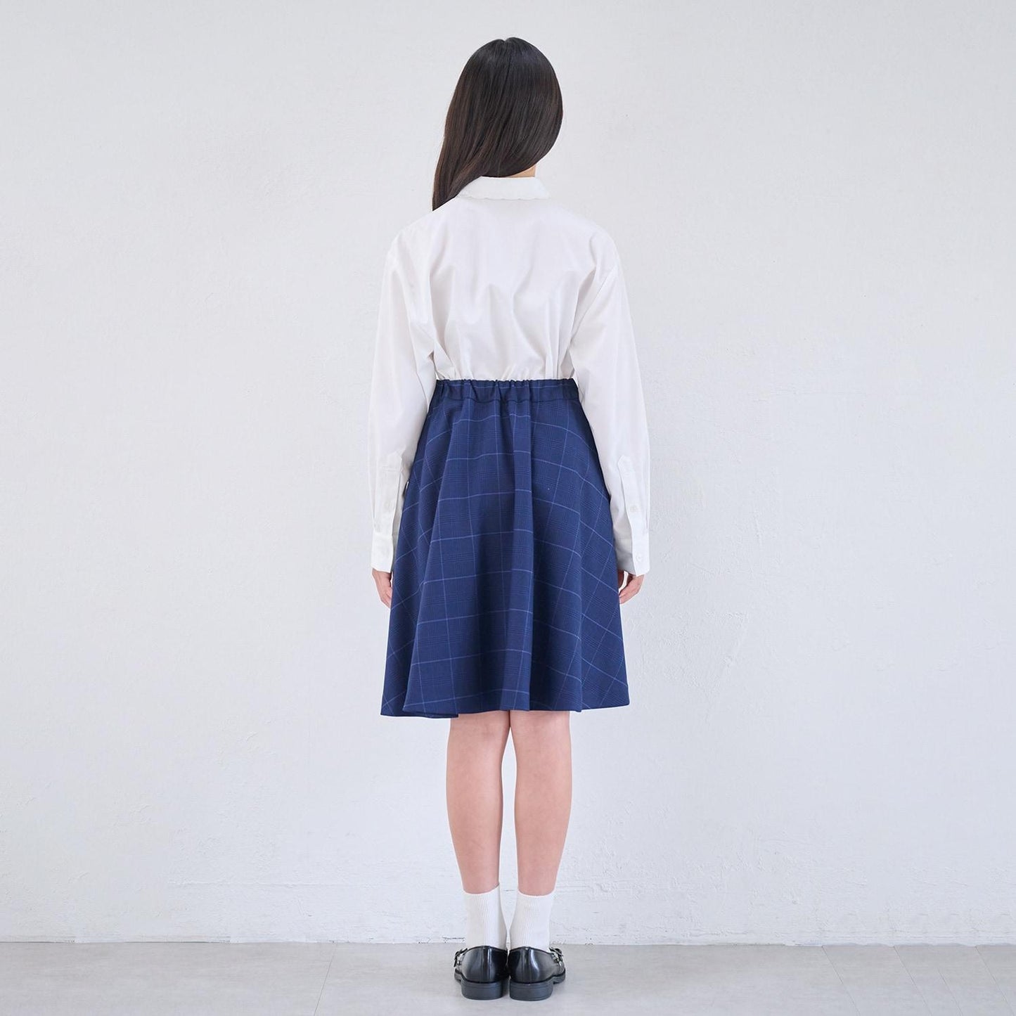 蕾絲領蝴蝶結襯衫