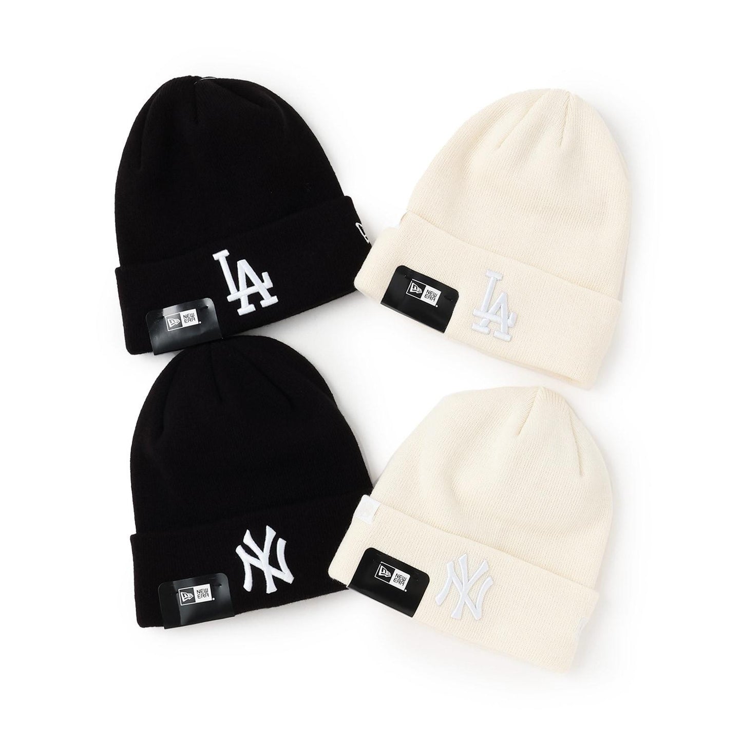 【NEWERA】基礎款MLB針織帽