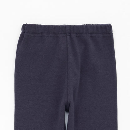 【柔軟蓬鬆】口袋打底褲