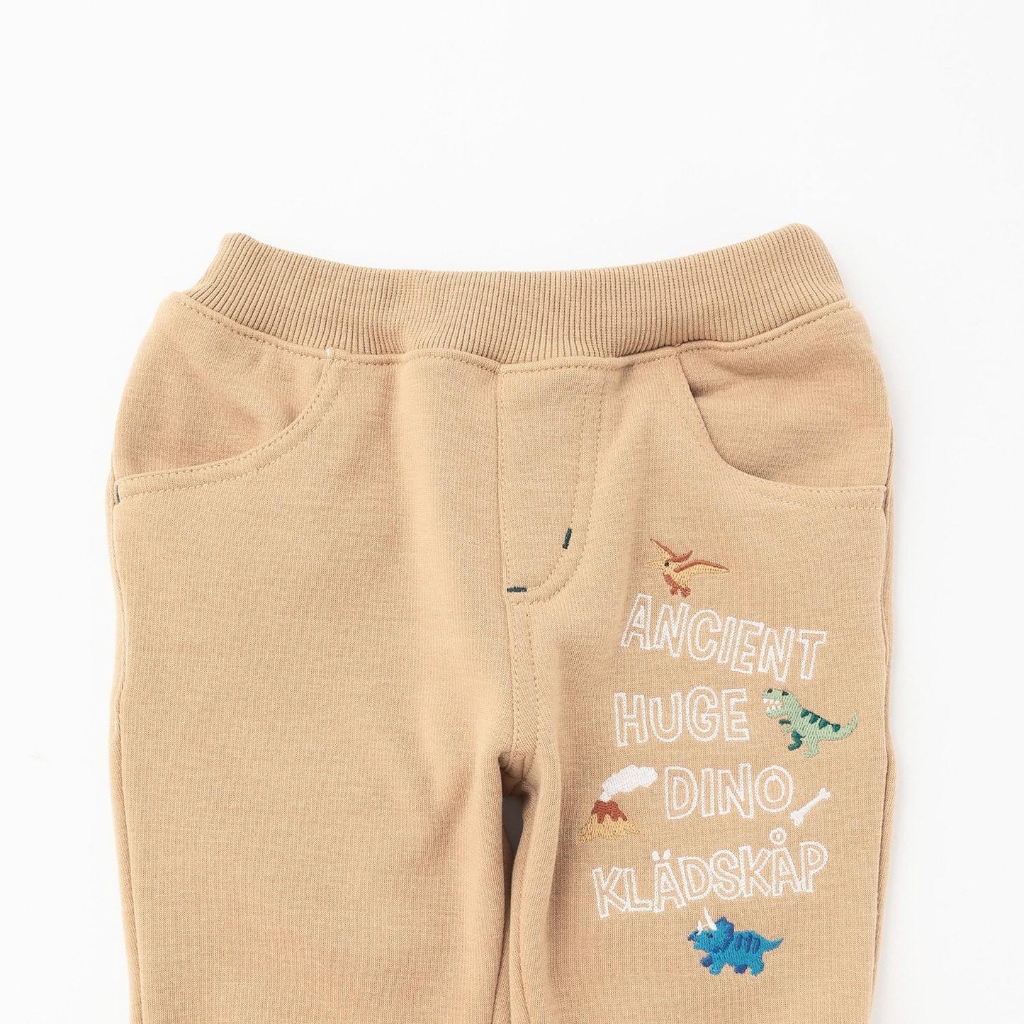 【人氣商品】【直營店無售】恐龍刺繡長款直筒褲