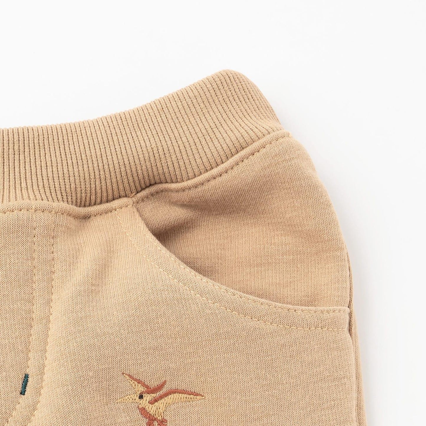 【人氣商品】【直營店無售】恐龍刺繡長款直筒褲