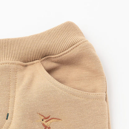 【人氣商品】【直營店無售】恐龍刺繡長款直筒褲