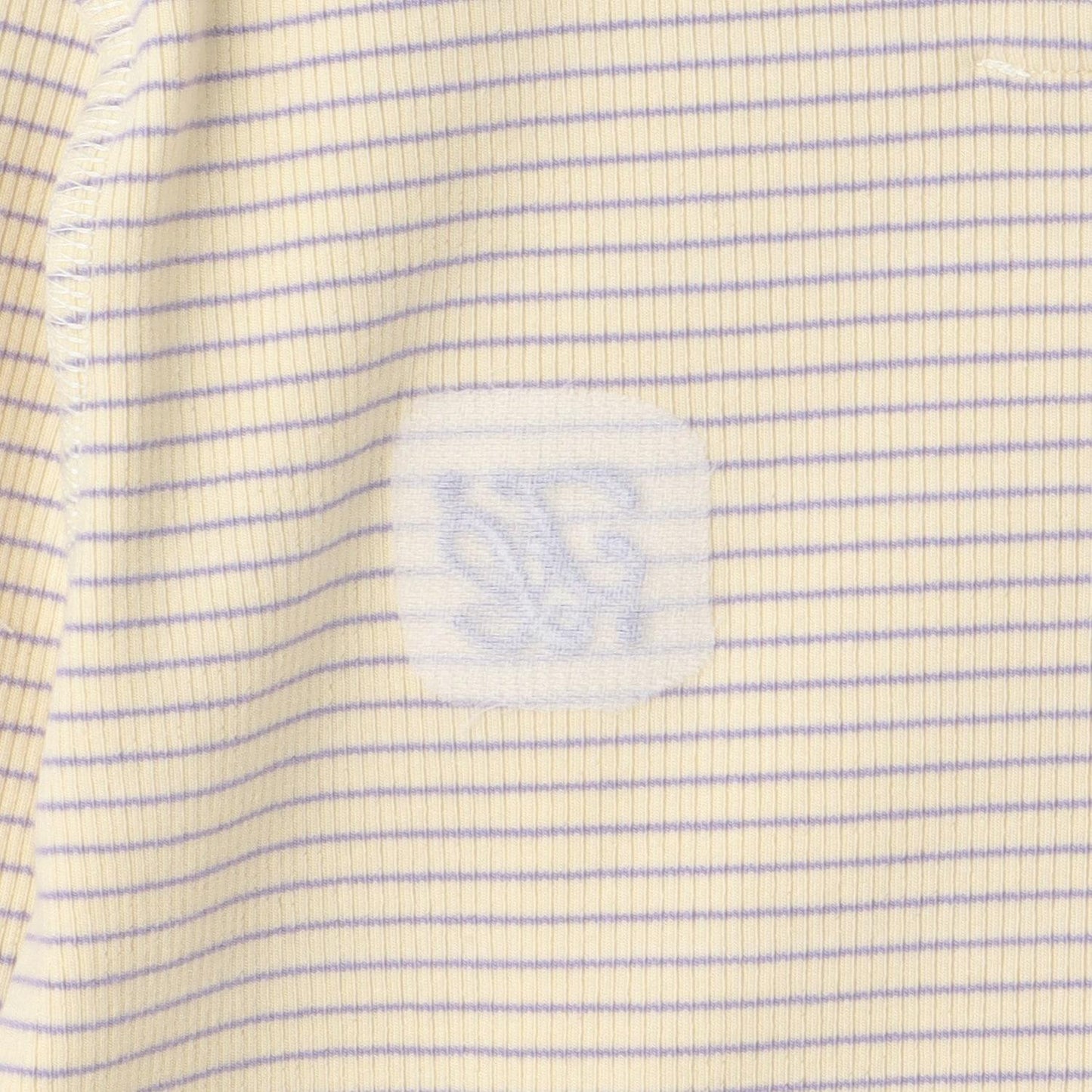 【Trois Lapins】水手領羅紋條紋長袖T恤