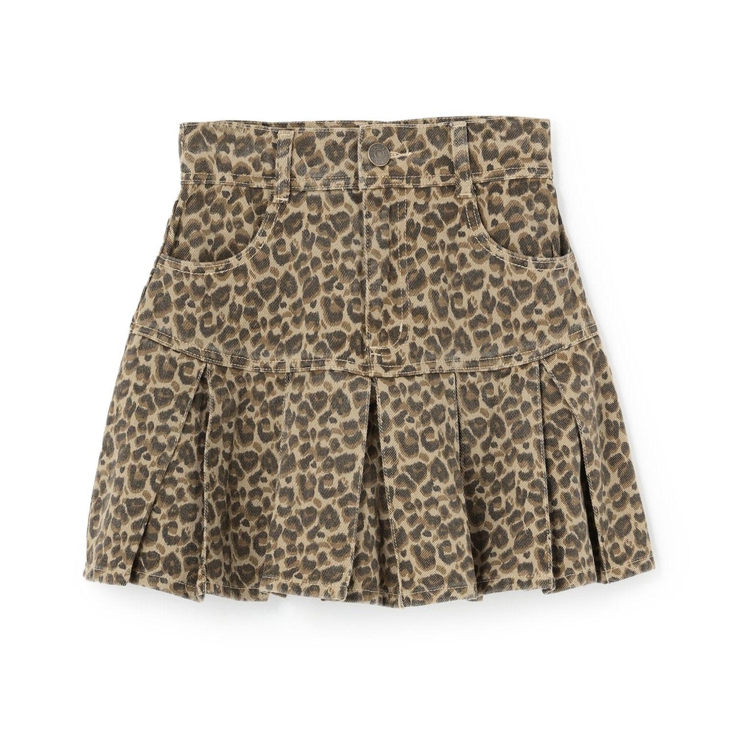 【LTXC】拼色百褶裙