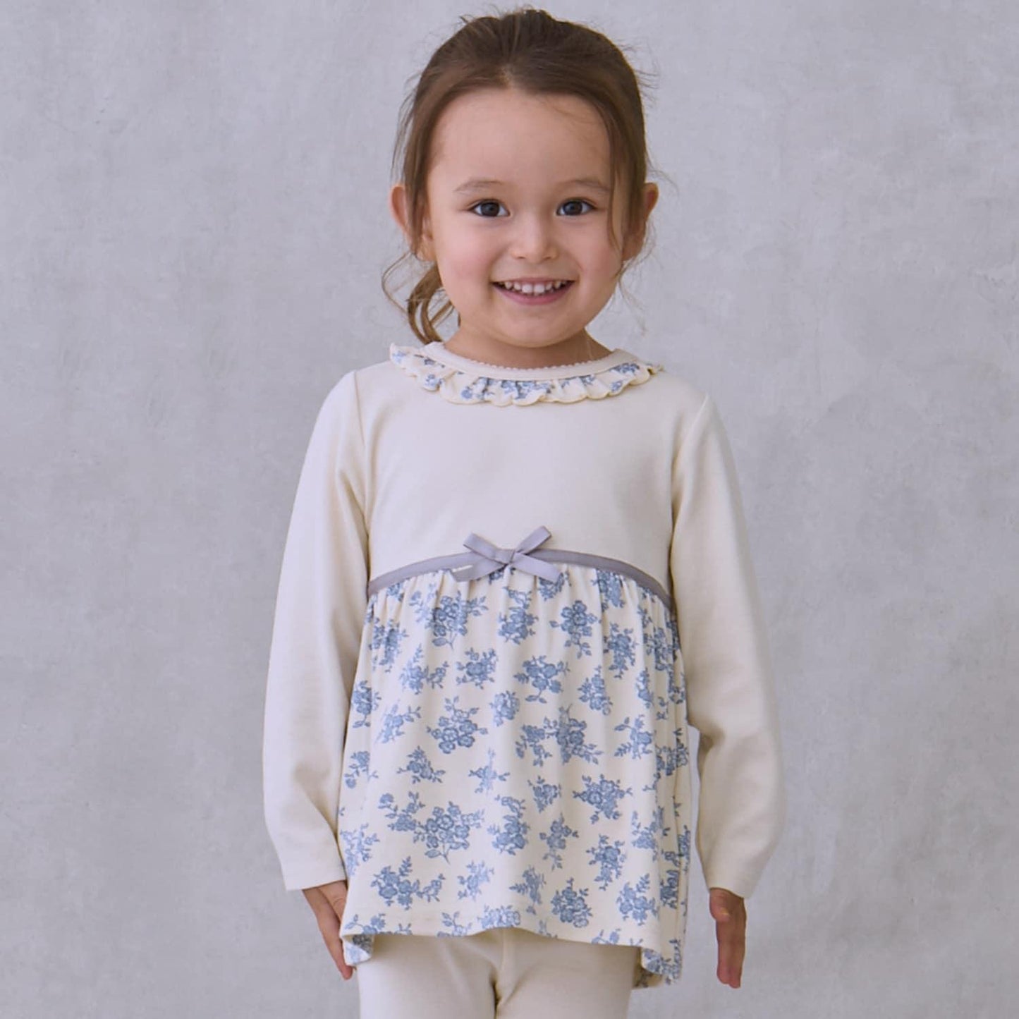 【蓬鬆柔軟】剪裁長款上衣