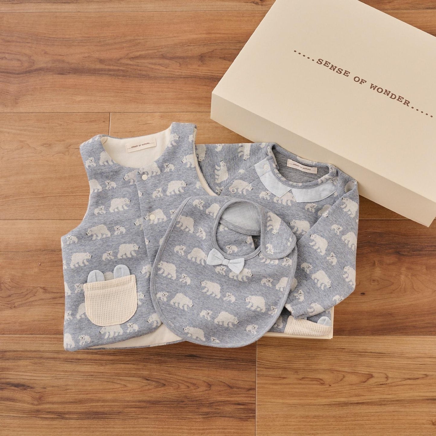 【有機】提花背心