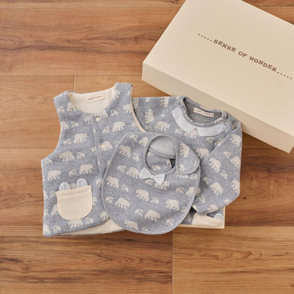 【有機】提花背心