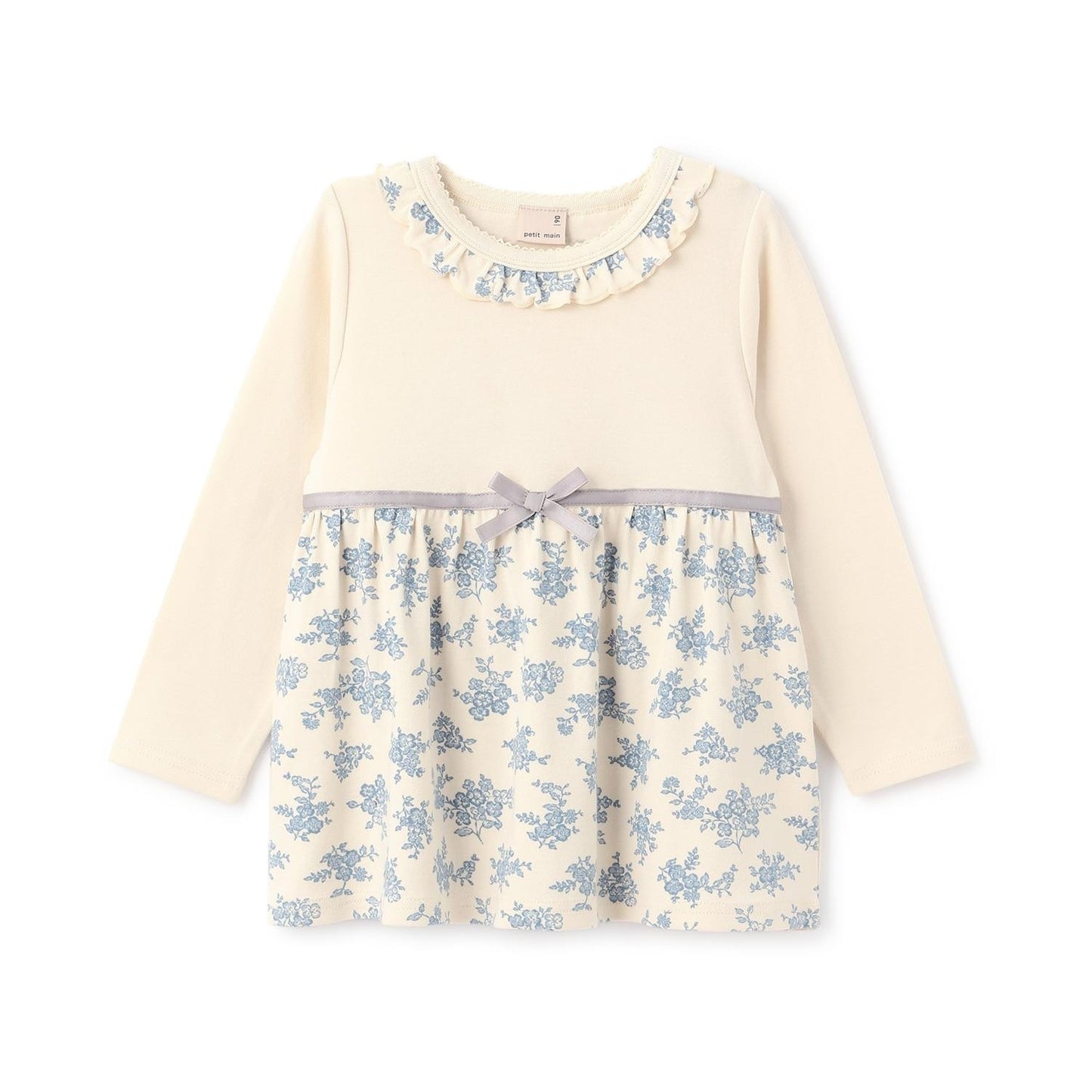 【蓬鬆柔軟】剪裁長款上衣