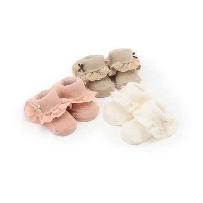 翻邊荷葉邊短襪