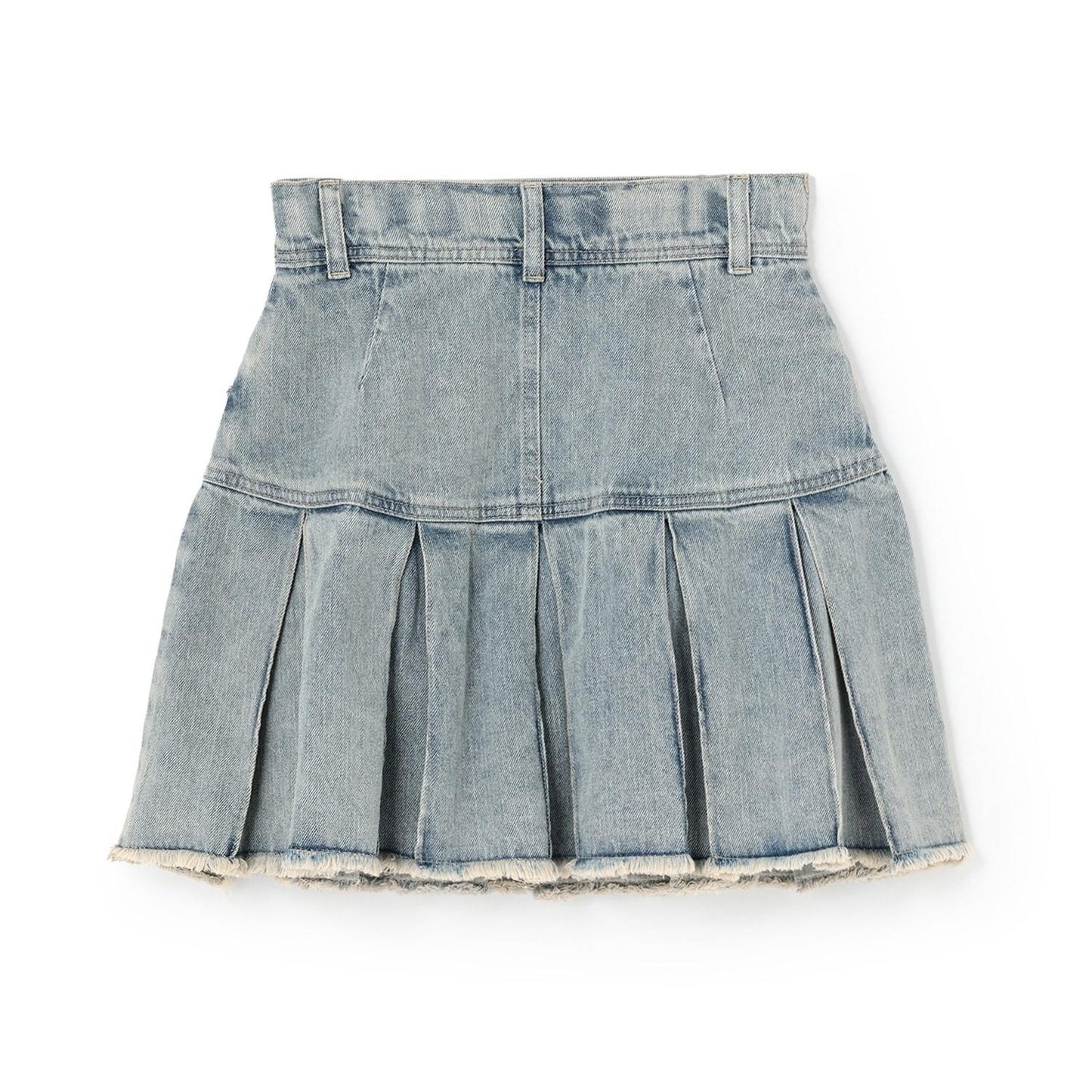 【LTXC】拼色百褶裙