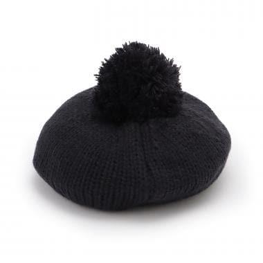 帶毛球貝雷帽