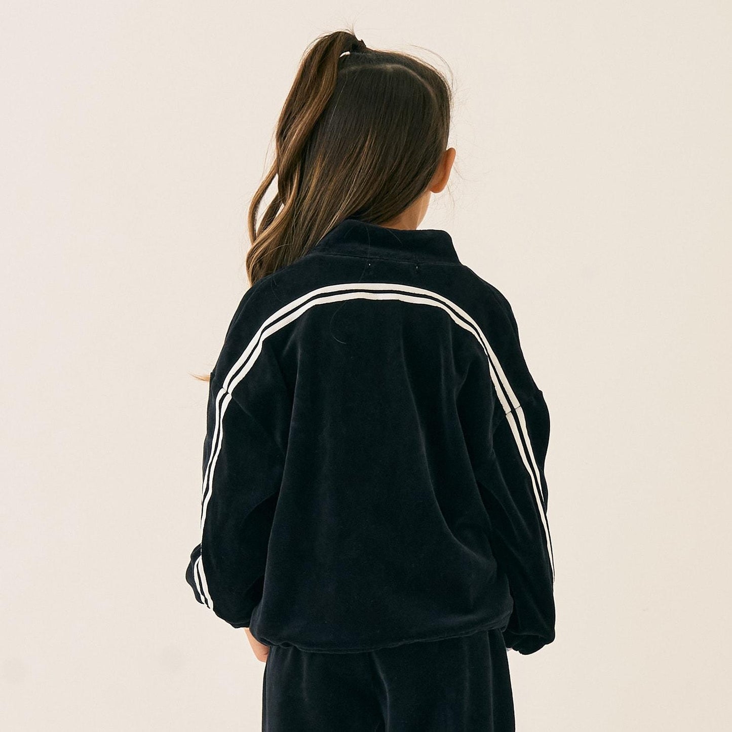 天鵝絨運動夾克