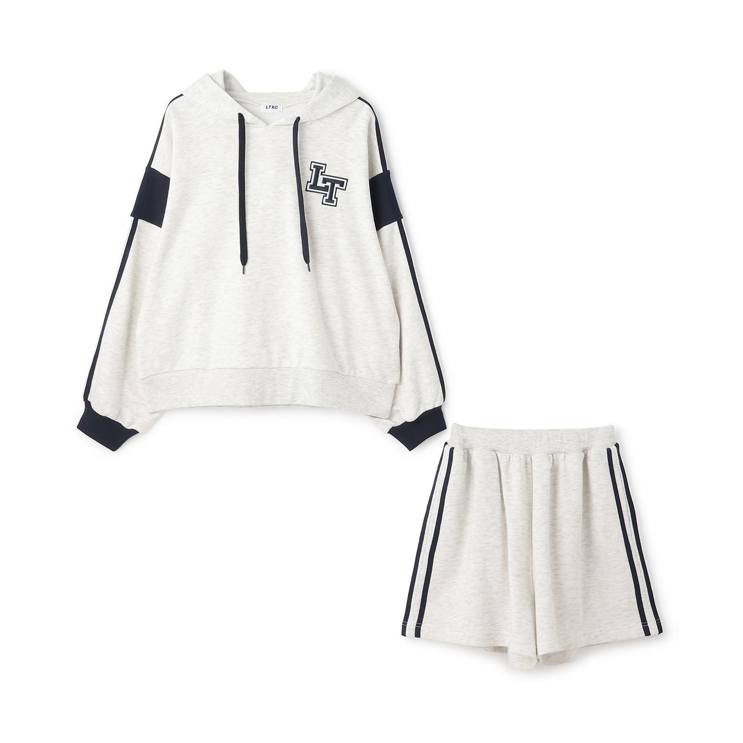 【LTXC】長袖連帽衛衣套裝