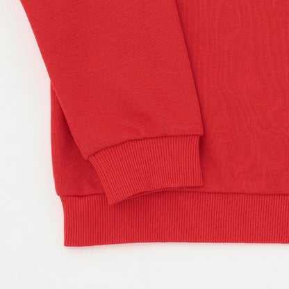 小熊刺繡加絨衛衣