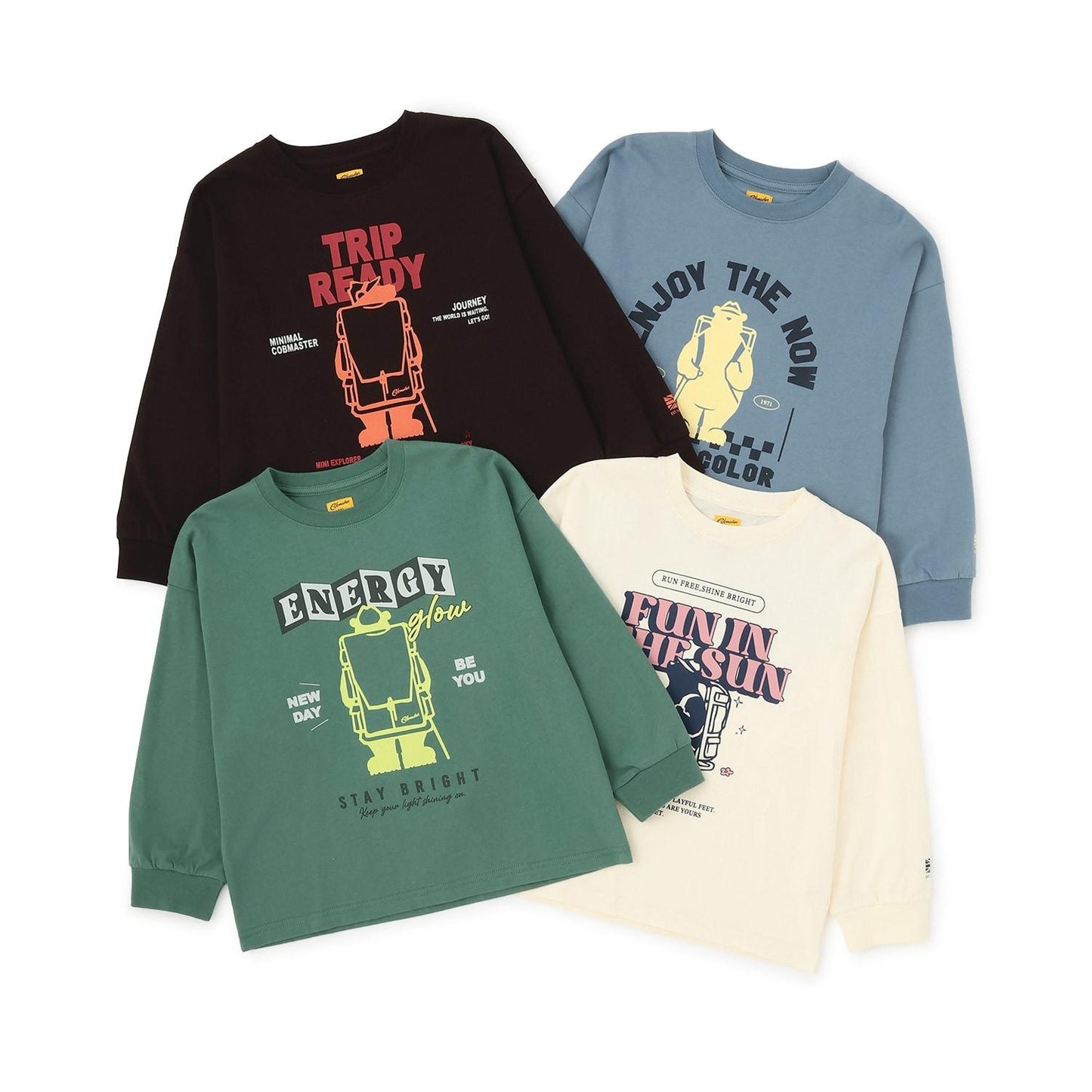 【コブマスター】多款標誌印花長袖T恤