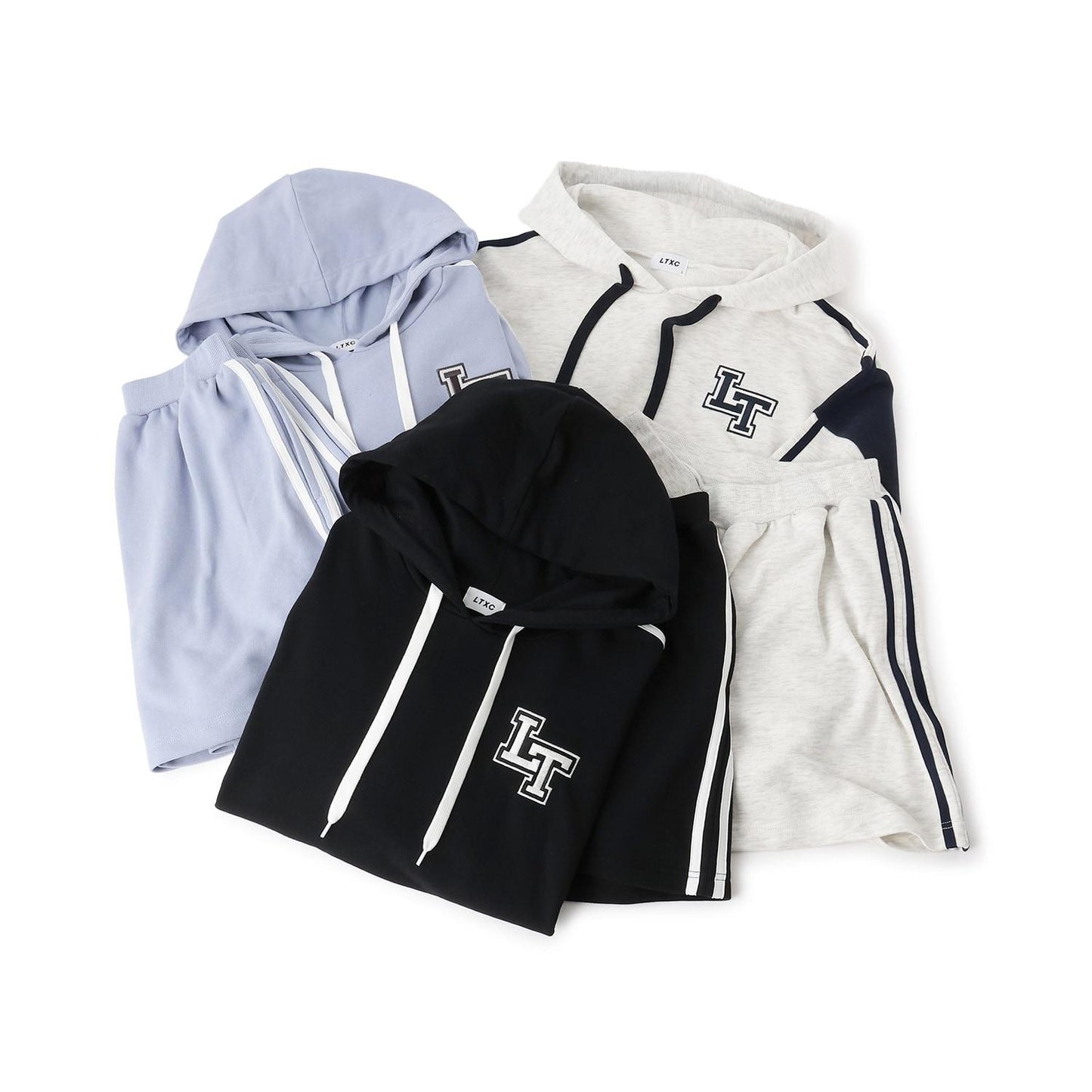 【LTXC】長袖連帽衛衣套裝