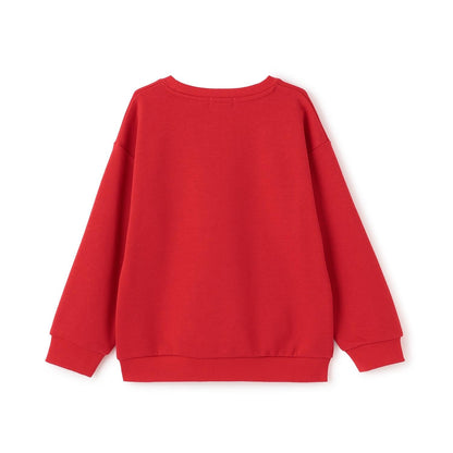 小熊刺繡加絨衛衣