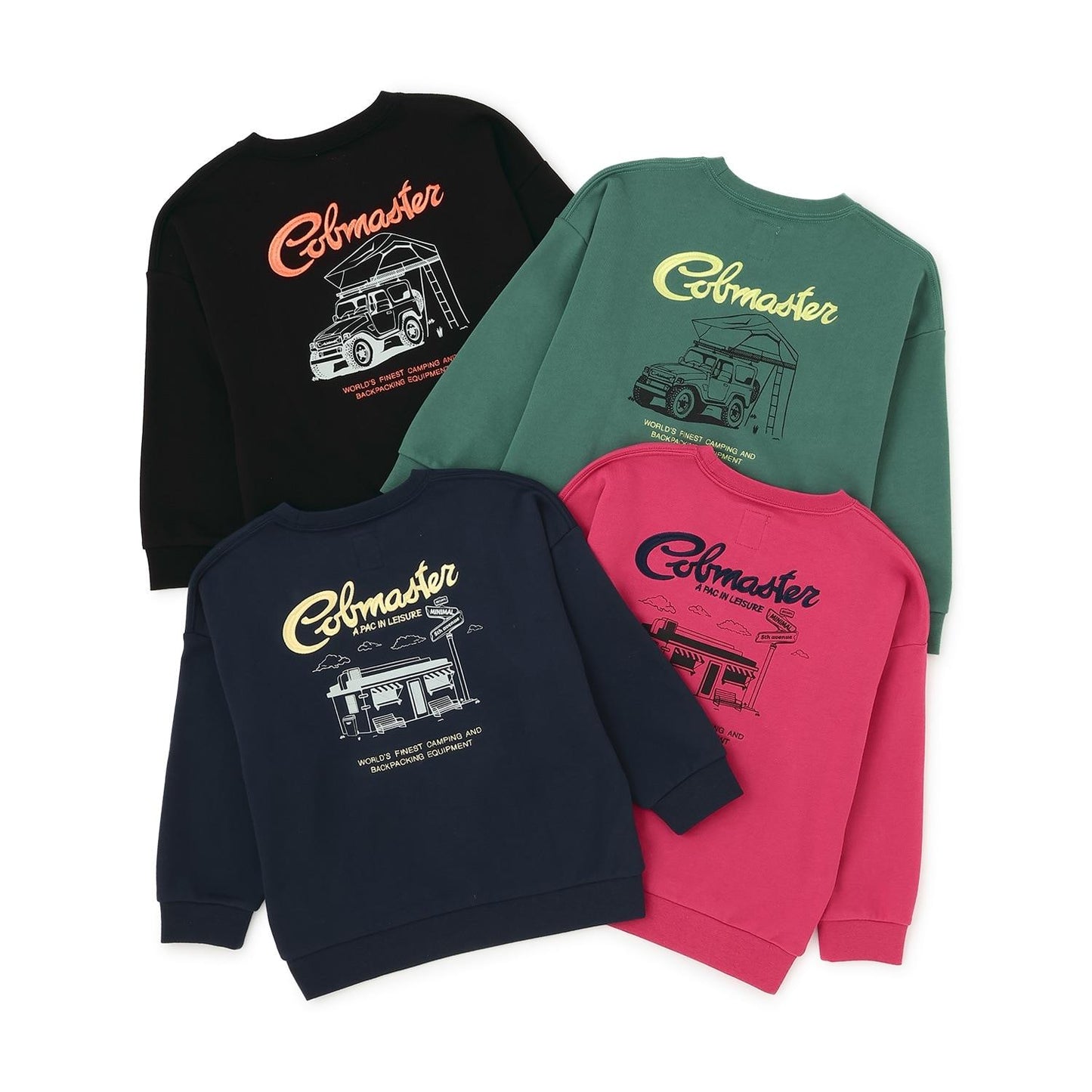 【コブマスター】背部設計套頭衫