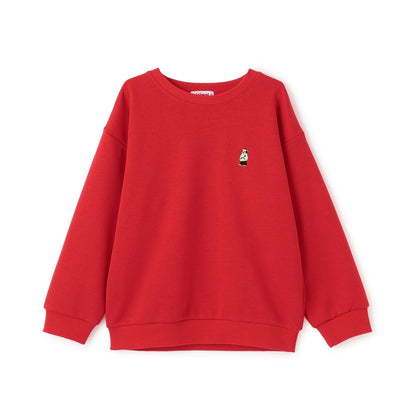 小熊刺繡加絨衛衣